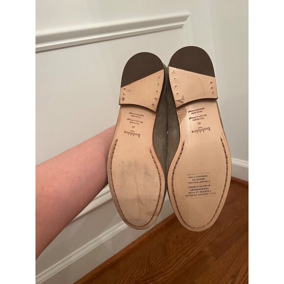 Bobbies Men's Stanley Beige Suede Leather Penny Loafers Size 40 - Picture 6 of 7